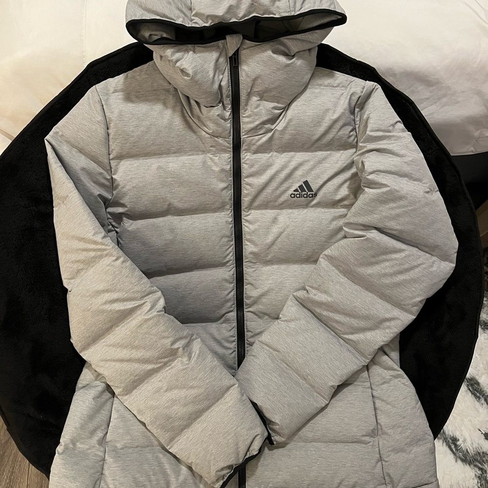 Adidas Puffer Jacket with Hood